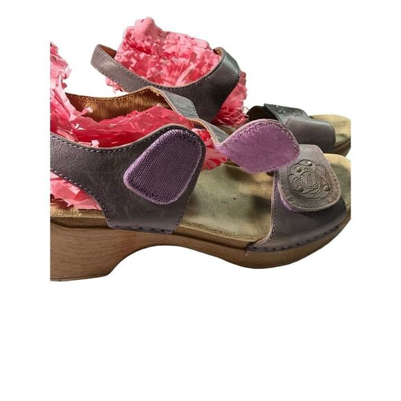Dansko Purple Double Strap Sandals - Picture 8 of 13